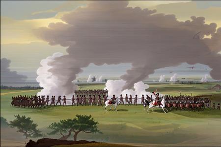 Napoleonic Era Battle Painting