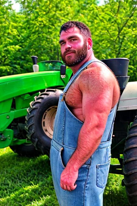Muscle Bear - Coffee Model