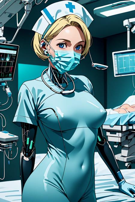 Futuristic Surgical Nurse