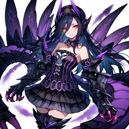 Monster Hunter -  Black eclipse dragon princess (地を暗黒に染めし 黒蝕の竜姫) (Gore Magala\ ゴア・マガラ) PonyXL