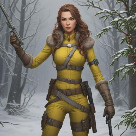 Mistletoe Mercenaries - sliders - yellow team image contest helper