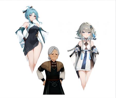 (SDXL: A3)MIHOYO Collection 米家全家桶 (Honkai Impact 3rd | Honkai Star Rail | Genshin Impact | Zenless Zone Zero)版本归终/阿萍-Guizhong/Ping (ID: 571620)