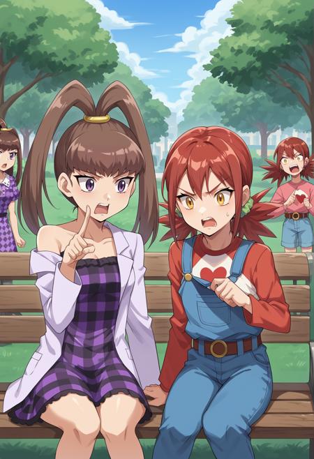 Nene Amano & Akari Hinomoto (Digimon X-Ros war) XL