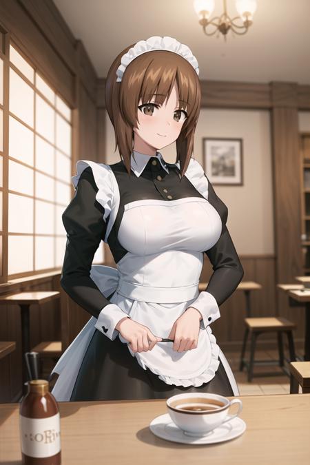 Girls und Panzer Nishizumi Miho