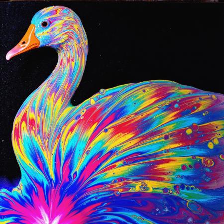 Fluid Art LoRA版本v1-1800-steps (ID: 721459)