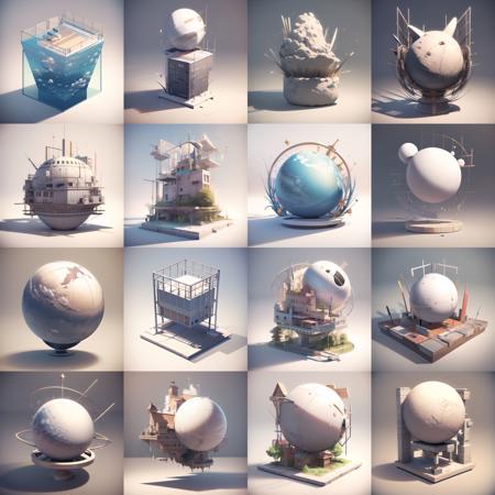 Conceptual product||3D&base