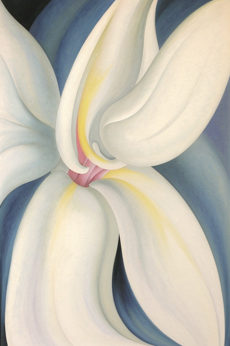Georgia O'Keeffe's flower paintings
