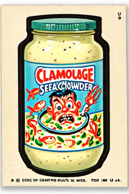 Wacky Packages TOPPS Style XL