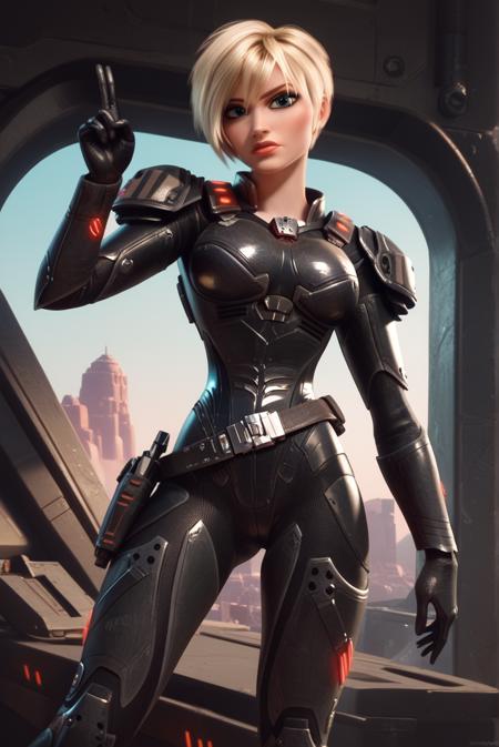 Wreck-it Ralph (2012), Sergeant Calhoun