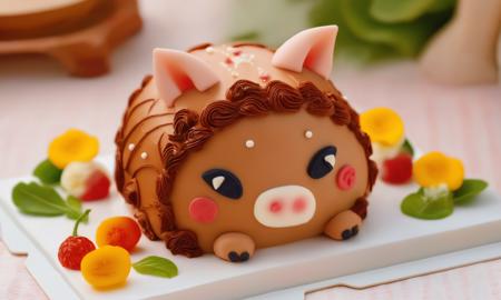 XL Realistic cake art style