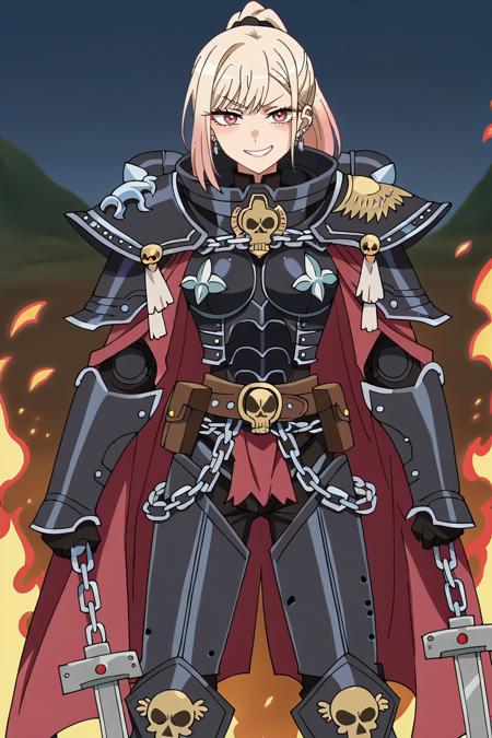 Warhammer 40K Adepta Sororitas Sister of Battle armor (Pony XL) - by EDG