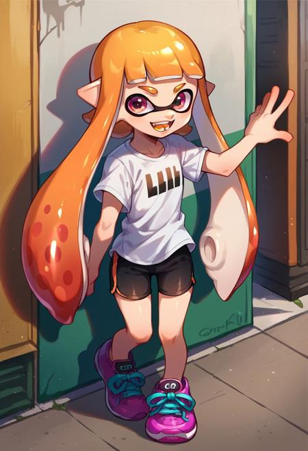 Inkling Girl (from Splatoon) [Pony]版本Orange Inkling (ID: 670723)