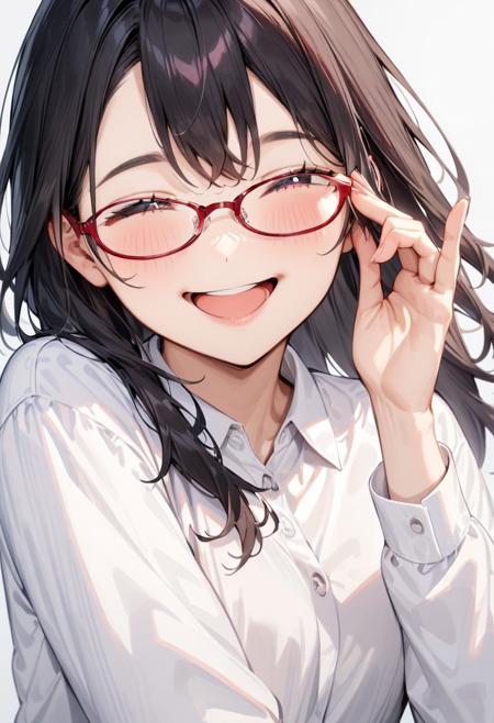 oval cell frame glasses2 SDXL