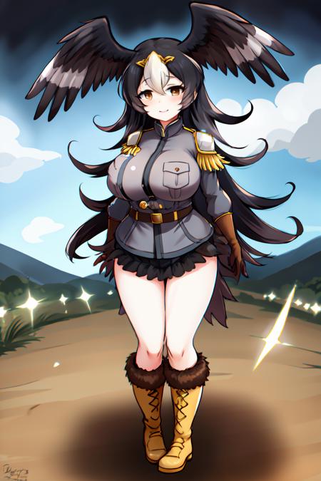Striated Caracara (Kemono friends)