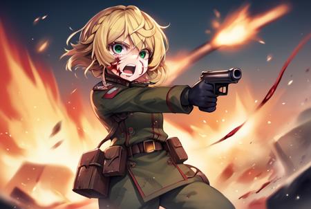 Tanya Degurechaff (Youjo Senki) [FLUX+Pony+SD+XL+Illustrious]