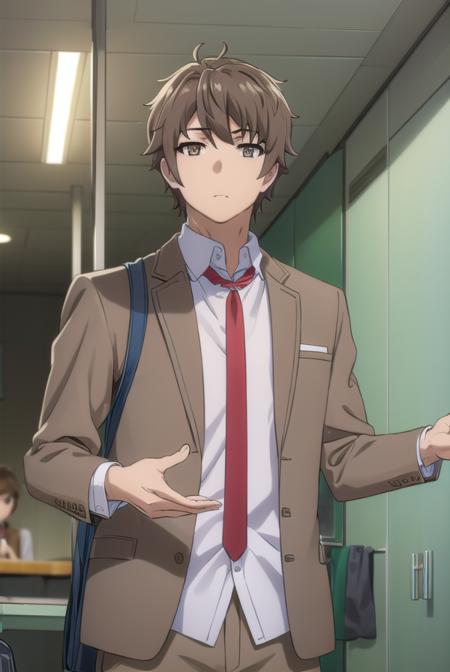 Sakuta Azusagawa (梓川 咲太) - Aobuta: Rascal Does Not Dream of Bunny Girl Senpai (青春ブタ野郎はバニーガール先輩の夢を見ない)