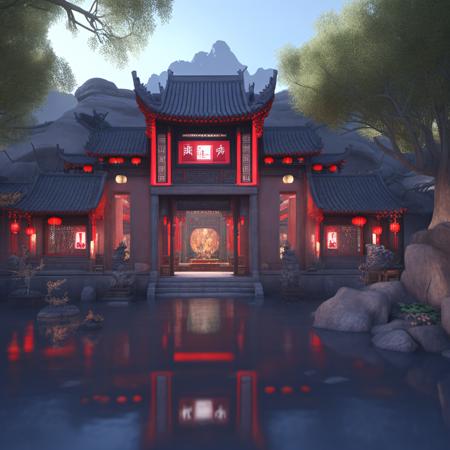 chinese traditional and modern architecture siheyuan版本v1.0 (ID: 142289)