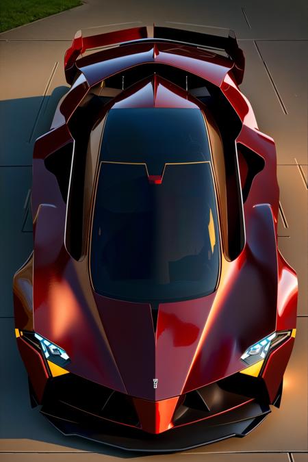 Futuristic SuperCar Generator Concept