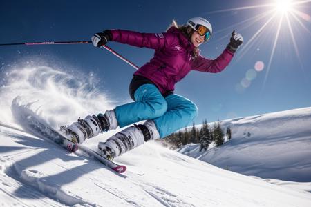 OpenPose,skiing