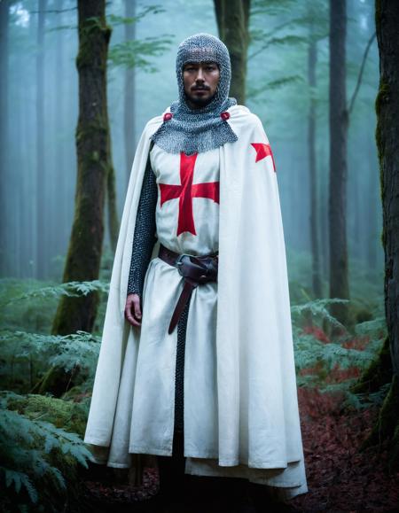 Knights Templar clothing SDXL