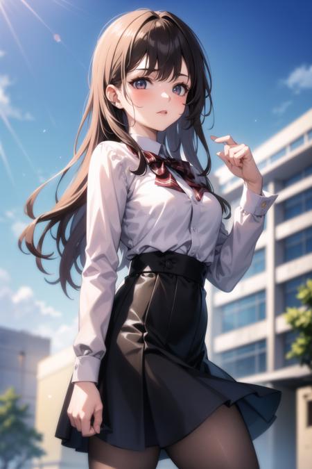 School gate background