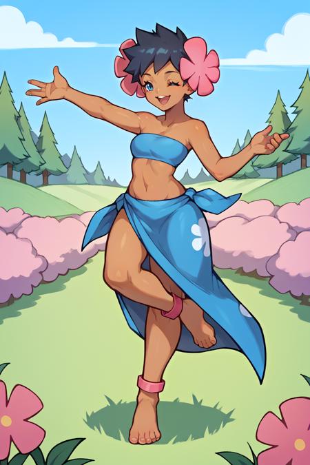 Phoebe/フヨウ (Pokemon Ruby and Sapphire) SDXL LoRA [Pony Diffusion]