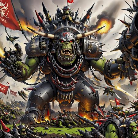 Orks - Warhammer 40,000 (SDXL)版本Orks - Warhammer 40,000 (SDXL) (SDXL)