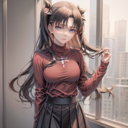 Rin tohsaka  LORA and(Pony)  from fate stay night visual novel