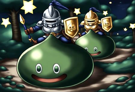 Slime knight / スライムナイト (Dragon quest) Pony/IL
