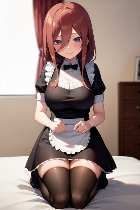 Miku Nakano - 中野 三玖 - The Quintessential Quintuplets - Gotoubun no Hanayome - SD1.5 LORA