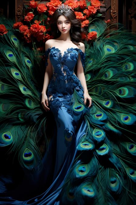 JAY - FEATHERS BLUE DRESS版本v1.0 (ID: 605326)