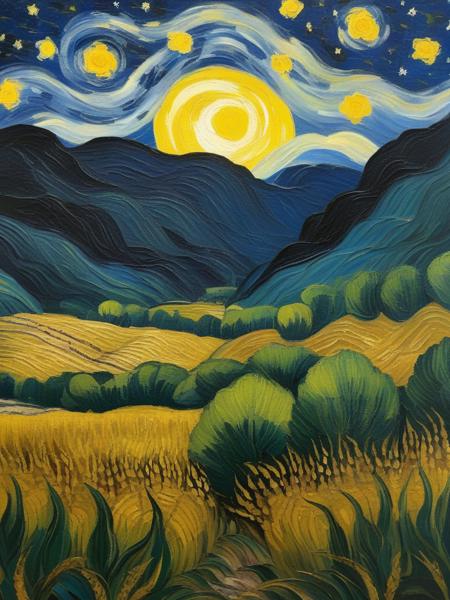 painting art natural XL-by Happy Ai/01/oil painting/art/landscape/nature/painting/fine art/illustration/natural scene/flat painting/油画/绘画/絵画/그림/