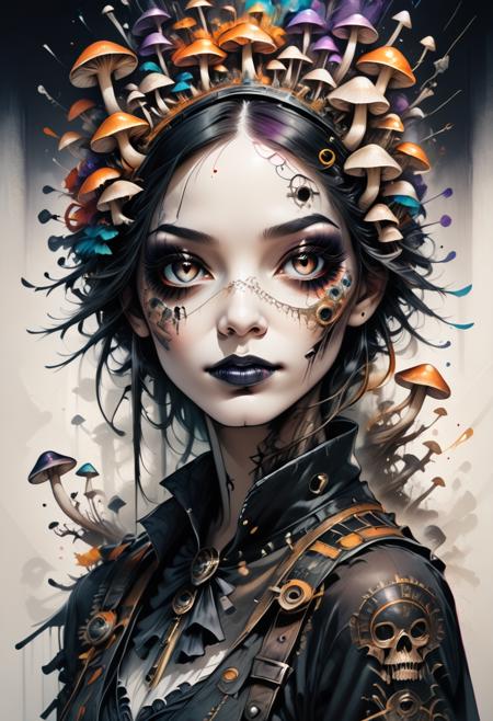 FLUX Mushroom Portrait [+SD1.5+SDXL+Pony]