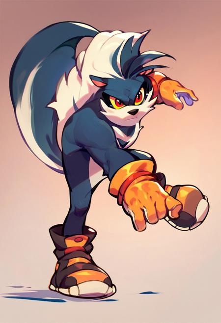 Rough & Tumble the Skunk