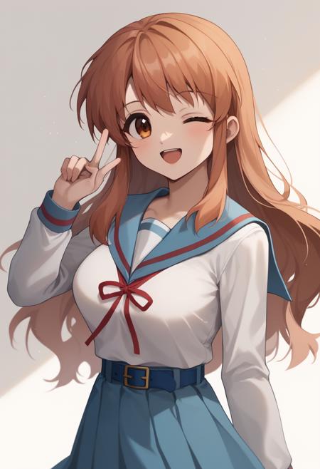 Asahina Mikuru 朝比奈实玖琉 《凉宫春日的忧郁》版本v1.0 (ID: 616607)