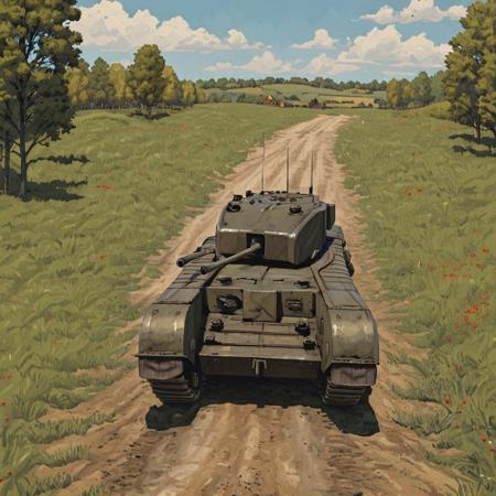 Churchill Tank (SDXL)