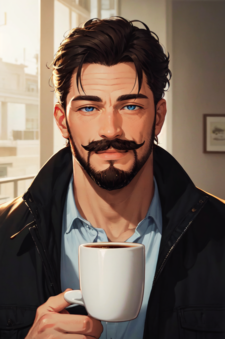 Easy Male Portrat (Mature Male) Textual Inversion
