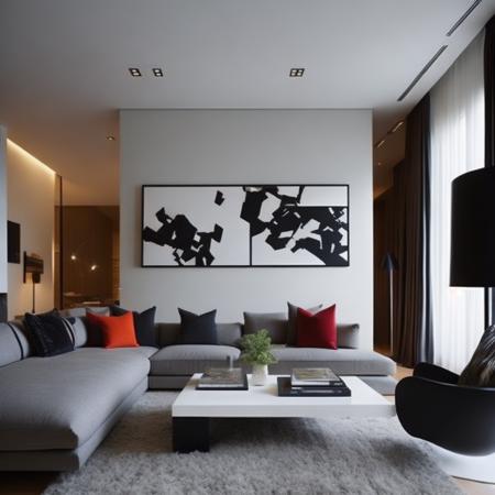 Contemporarie style interior design