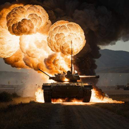 Cinematic Explosion Style XL + F1D + SD 1.5