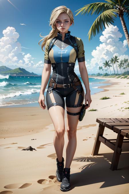 Cassie Cage from Mortal Kombat