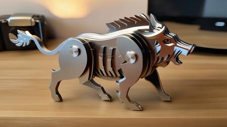 XL Realistic splicing toy art style