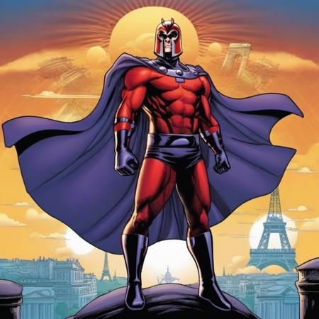 Magneto - Marvel - Flux1.D & SDXL style