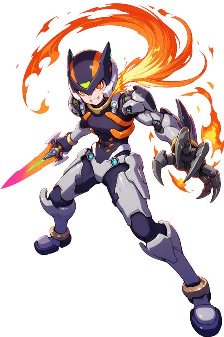 IL Megaman Zero Style Character Design版本v1.0 (ID: 1184610)