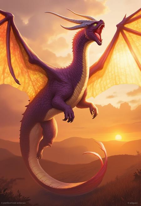 Western Dragon Collection for FLUX - Classic Style