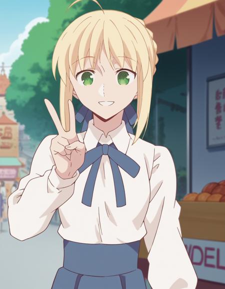 Artoria Pendragon (アルトリア・ペンドラゴン) / Saber (セイバー) - Fate/stay Night版本emiya-san chi (ID: 1243349)