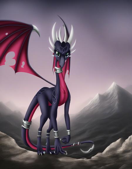 Corrupted Cynder【 The legend of Spyro - A New Beginning 】- 【PONY - FLUX - DSXL】版本V1 - Pony (ID: 624372)
