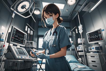 Doctor in Operating Room