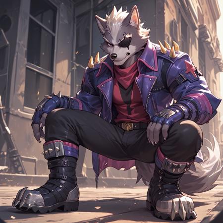Wolf O'donnell (Illustrious/Pony)
