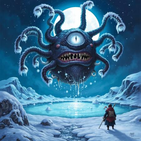 Magic creatures: Beholders! Flux & SDXL 1.0
