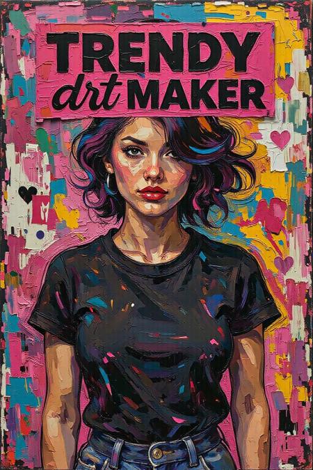 Impasto Oil Painting Style